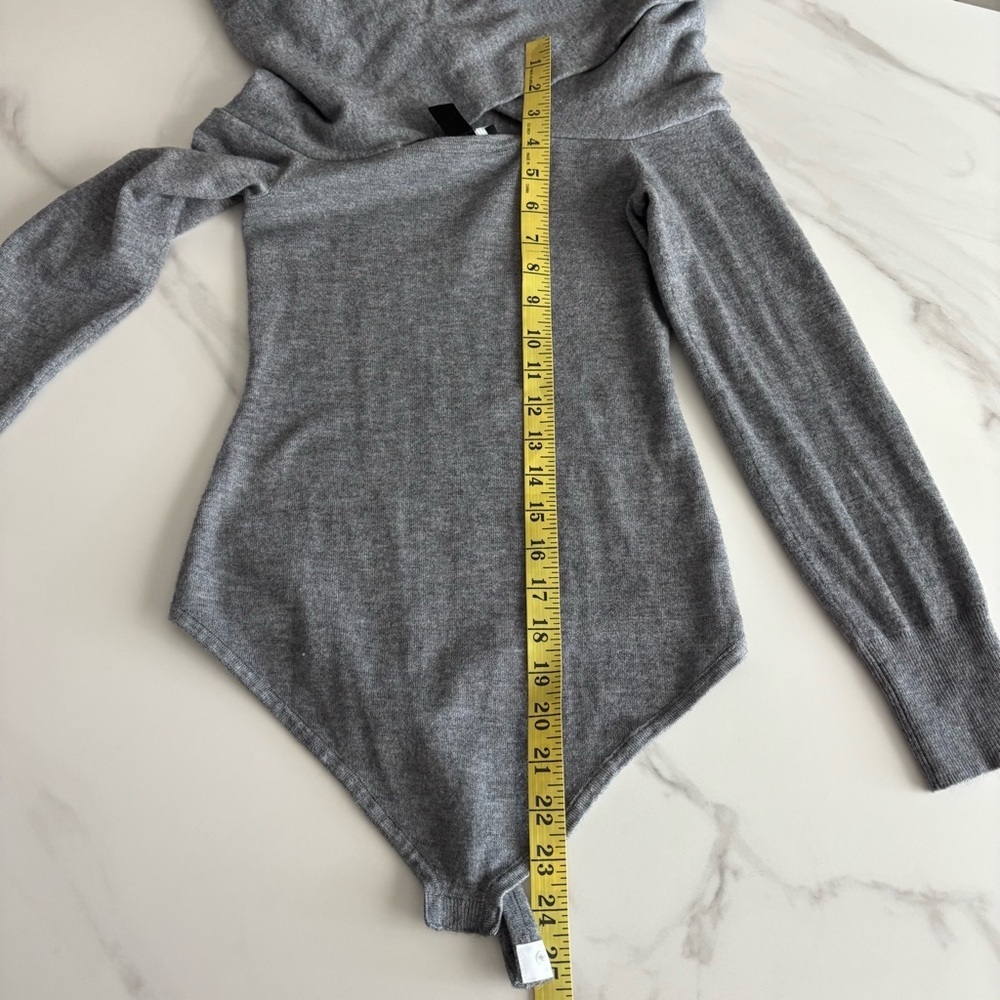 Express soft bodysuit gray size S - Picture 10 of 10